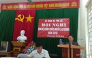 Cơ quan xã Phú Lệ - Công đoàn cơ sở xã tổ chức Hội nghị Cán bộ, công chức, NLĐ năm 2019