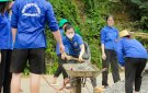 Sinh viên tình nguyện hè năm 2022 tại xã Phú Lệ