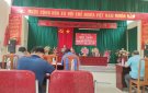 Đảng bộ xã Phú Lệ tổ chức Hội nghị Sơ kết giữa nhiệm kỳ thực hiện Nghị quyết Đại hội Đảng bộ xã lần thứ XX, nhiệm kỳ 2020 - 2025
