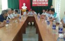 Hội nghị giao ban công tác phối hợp giữa hai xã Phú Lệ và xã Thành Sơn, huyện Bá Thước